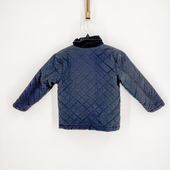 Gymboree Black Quilted Puffer Jacket - Picture 4 of 4